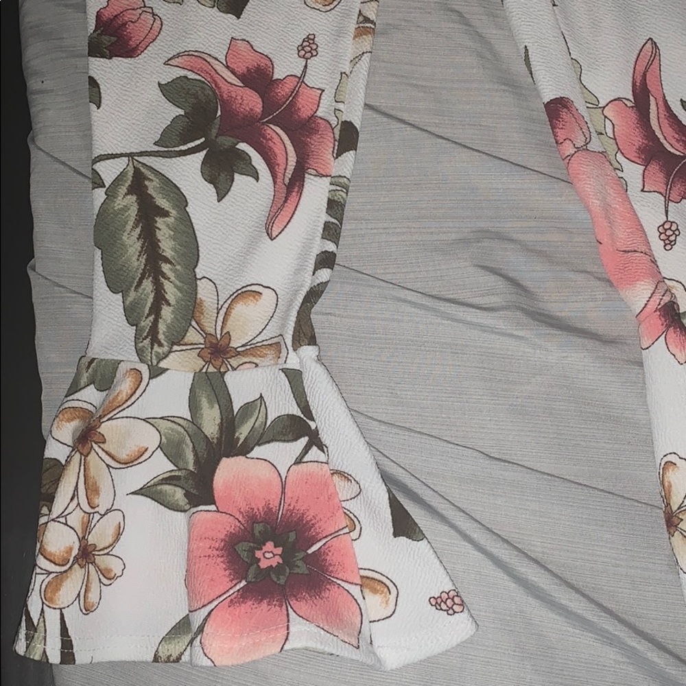Floral Dress Pants - Picture 2 of 3